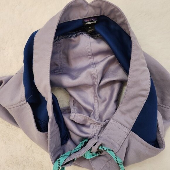 Patagonia Girls' Forries Shorey Board Shorts Lavender Sz 12 - Picture 9 of 11